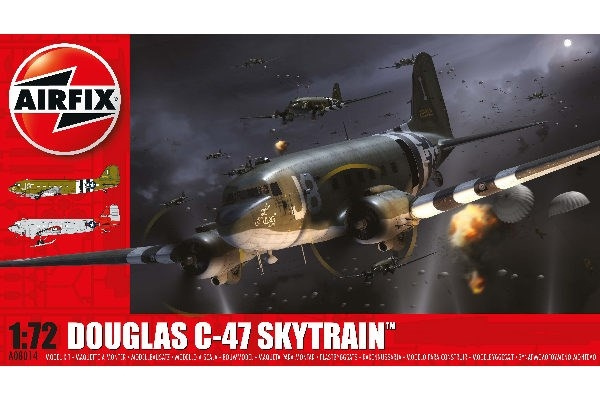 AIRFIX Douglas C-47A/D Skytrain ryhmässä URHEILU, VAPAA-AIKA JA HARRASTUS / Harrastus / Muovimallit / Lentokoneet/Helikopterit @ TP E-commerce Nordic AB (C29559)