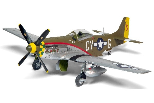 AIRFIX North American P-51D Mustang ryhmässä URHEILU, VAPAA-AIKA JA HARRASTUS / Harrastus / Muovimallit / Lentokoneet/Helikopterit @ TP E-commerce Nordic AB (C29561)