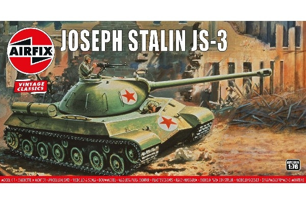 AIRFIX Joseph Stalin JS3 Russian Tank ryhmässä URHEILU, VAPAA-AIKA JA HARRASTUS / Harrastus / Muovimallit / Sotilasajoneuvot (maa) @ TP E-commerce Nordic AB (C29577)