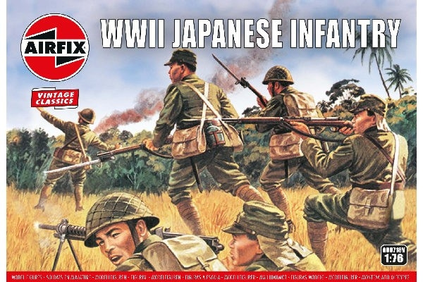 AIRFIX Japanese Infantry ryhmässä URHEILU, VAPAA-AIKA JA HARRASTUS / Harrastus / Muovimallit / Hahmot @ TP E-commerce Nordic AB (C29582)