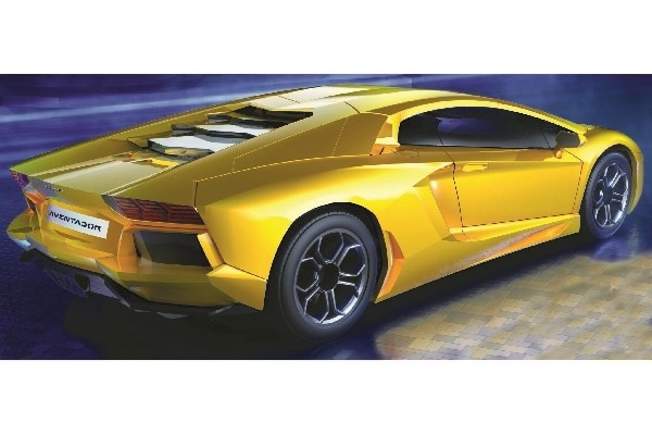 AIRFIX Quickbuild Lamborghini Aventsdor, yellow ryhmässä URHEILU, VAPAA-AIKA JA HARRASTUS / Harrastus / Muovimallit / Autot @ TP E-commerce Nordic AB (C29610)