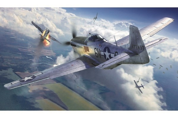 AIRFIX North American P-51D Mustang ryhmässä URHEILU, VAPAA-AIKA JA HARRASTUS / Harrastus / Muovimallit / Lentokoneet/Helikopterit @ TP E-commerce Nordic AB (C29618)