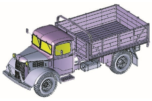 AIRFIX WWII British Army 30-cwt 4x2 GS Truck 1:35 ryhmässä URHEILU, VAPAA-AIKA JA HARRASTUS / Harrastus / Muovimallit / Sotilasajoneuvot (maa) @ TP E-commerce Nordic AB (C29630)
