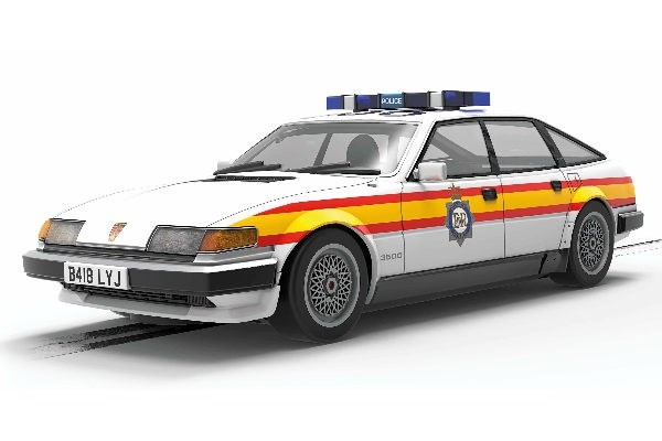 SCALEXTRIC Rover SD1, Police Edition ryhmässä LELUT, TUOTTEET LAPSILLE JA VAUVOILLE / Radio-ohjattava / Autoradat / Autot @ TP E-commerce Nordic AB (C29674)