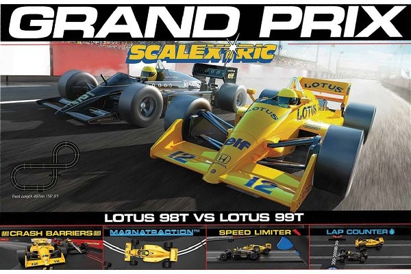 Scalextric 1980\'s Grand Prix Race Set ryhmässä LELUT, TUOTTEET LAPSILLE JA VAUVOILLE / Radio-ohjattava / Autoradat / Autot @ TP E-commerce Nordic AB (C29703)