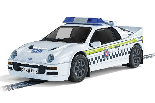 SCALEXTRIC Ford RS200 - Police Edition 1:32 ryhmässä LELUT, TUOTTEET LAPSILLE JA VAUVOILLE / Radio-ohjattava / Autoradat / Autot @ TP E-commerce Nordic AB (C29723)