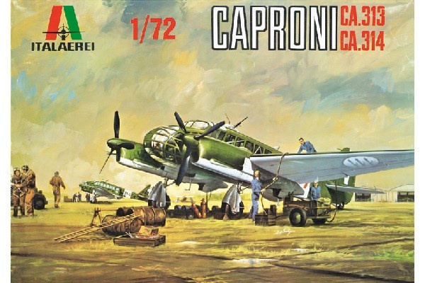 ITALERI 1:72 Caproni Ca. 313/314 (Vintage Limited Edition) ryhmässä URHEILU, VAPAA-AIKA JA HARRASTUS / Harrastus / Muovimallit / Lentokoneet/Helikopterit @ TP E-commerce Nordic AB (C29797)