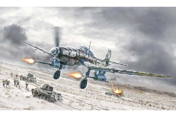 ITALERI 1:72 Junker Ju-87G-2 Kanonenvogel ryhmässä URHEILU, VAPAA-AIKA JA HARRASTUS / Harrastus / Muovimallit / Lentokoneet/Helikopterit @ TP E-commerce Nordic AB (C29815)