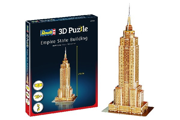 Revell 3D Puzzle Empire State Building ryhmässä URHEILU, VAPAA-AIKA JA HARRASTUS / Harrastus / Muovimallit / Sekalaiset @ TP E-commerce Nordic AB (C29839)