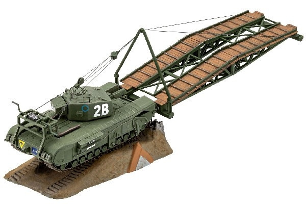 Revell Churchill A.V.R.E. 1:76 ryhmässä URHEILU, VAPAA-AIKA JA HARRASTUS / Harrastus / Muovimallit / Sotilasajoneuvot (maa) @ TP E-commerce Nordic AB (C29882)