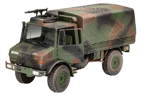 Revell Unimog 2T milgl ryhmässä URHEILU, VAPAA-AIKA JA HARRASTUS / Harrastus / Muovimallit / Sotilasajoneuvot (maa) @ TP E-commerce Nordic AB (C29891)