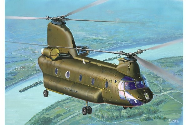 Revell CH-47D Chinook ryhmässä URHEILU, VAPAA-AIKA JA HARRASTUS / Harrastus / Muovimallit / Lentokoneet/Helikopterit @ TP E-commerce Nordic AB (C29914)