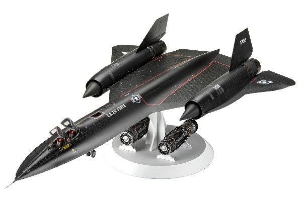 Revell Lockheed SR-71 Blackbird 1:48 ryhmässä URHEILU, VAPAA-AIKA JA HARRASTUS / Harrastus / Muovimallit / Lentokoneet/Helikopterit @ TP E-commerce Nordic AB (C29929)