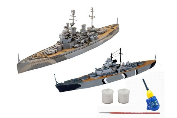 Revell First Diorama Set - Bismarck Battle ryhmässä URHEILU, VAPAA-AIKA JA HARRASTUS / Harrastus / Muovimallit / Alukset @ TP E-commerce Nordic AB (C29944)