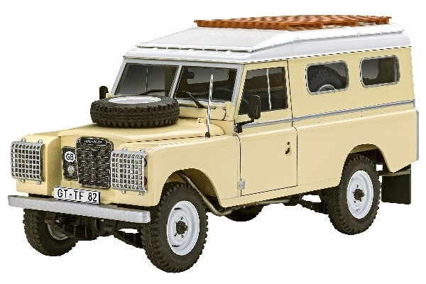 Revell Land Rover Series III LWB (commercial) 1:24 ryhmässä URHEILU, VAPAA-AIKA JA HARRASTUS / Harrastus / Muovimallit / Autot @ TP E-commerce Nordic AB (C29958)