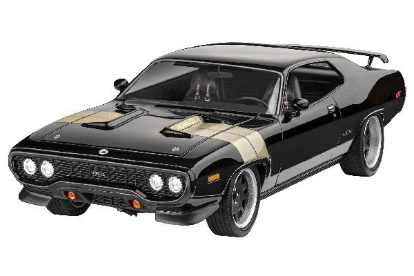 Revell Fast & Furious - Dominic\'s 1971 Plymouth GTX 1:25 ryhmässä URHEILU, VAPAA-AIKA JA HARRASTUS / Harrastus / Muovimallit / Autot @ TP E-commerce Nordic AB (C29969)