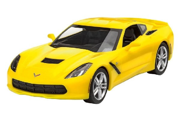 Revell 2014 Corvette Stingrey (easy-click) ryhmässä URHEILU, VAPAA-AIKA JA HARRASTUS / Harrastus / Muovimallit / Autot @ TP E-commerce Nordic AB (C29982)