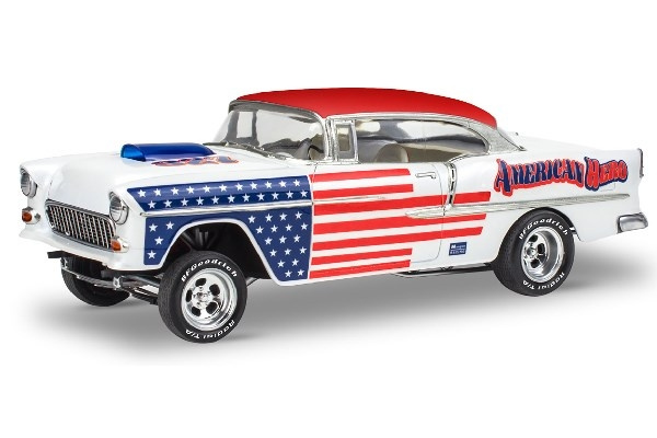 Revell \'55 Chevy Bel Air \'\'Street Machine\'\' ryhmässä URHEILU, VAPAA-AIKA JA HARRASTUS / Harrastus / Muovimallit / Autot @ TP E-commerce Nordic AB (C29987)