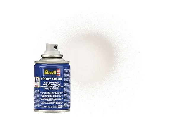 Revell Spray white gloss 100 ml. ryhmässä URHEILU, VAPAA-AIKA JA HARRASTUS / Harrastus / Harrastemaalit / Revell / Spray-maali @ TP E-commerce Nordic AB (C30053)