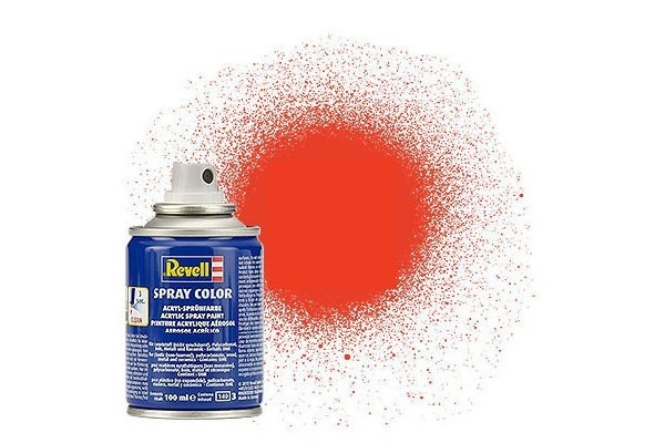 Revell Spray lumin,orange mat 100 ml. ryhmässä URHEILU, VAPAA-AIKA JA HARRASTUS / Harrastus / Harrastemaalit / Revell / Spray-maali @ TP E-commerce Nordic AB (C30060)