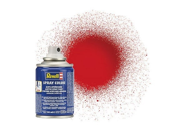 Revell Spray fiery red gloss 100 ml. ryhmässä URHEILU, VAPAA-AIKA JA HARRASTUS / Harrastus / Harrastemaalit / Revell / Spray-maali @ TP E-commerce Nordic AB (C30061)