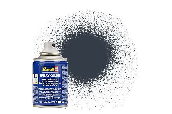 Revell Spray tank grey mat 100 ml. ryhmässä URHEILU, VAPAA-AIKA JA HARRASTUS / Harrastus / Harrastemaalit / Revell / Spray-maali @ TP E-commerce Nordic AB (C30068)