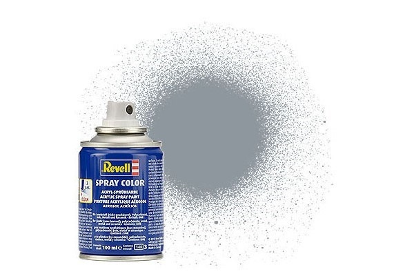 Revell Spray steel metallic 100 ml. ryhmässä URHEILU, VAPAA-AIKA JA HARRASTUS / Harrastus / Harrastemaalit / Revell / Spray-maali @ TP E-commerce Nordic AB (C30072)
