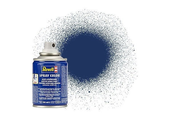 Revell Spray RBR-blue 100 ml. ryhmässä URHEILU, VAPAA-AIKA JA HARRASTUS / Harrastus / Harrastemaalit / Revell / Spray-maali @ TP E-commerce Nordic AB (C30075)