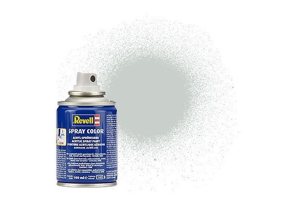 Revell Spray light grey silk 100 ml. ryhmässä URHEILU, VAPAA-AIKA JA HARRASTUS / Harrastus / Harrastemaalit / Revell / Spray-maali @ TP E-commerce Nordic AB (C30079)