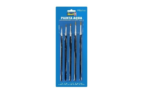 Revell Painta Aqua (5 psc ) ryhmässä URHEILU, VAPAA-AIKA JA HARRASTUS / Harrastus / Harrastemaalit / Revell / Harjat ja tarvikkeet @ TP E-commerce Nordic AB (C30117)