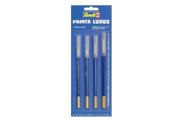 Revell Painta Luxus premium brush set, 4pcs ass. ryhmässä URHEILU, VAPAA-AIKA JA HARRASTUS / Harrastus / Harrastemaalit / Revell / Harjat ja tarvikkeet @ TP E-commerce Nordic AB (C30119)