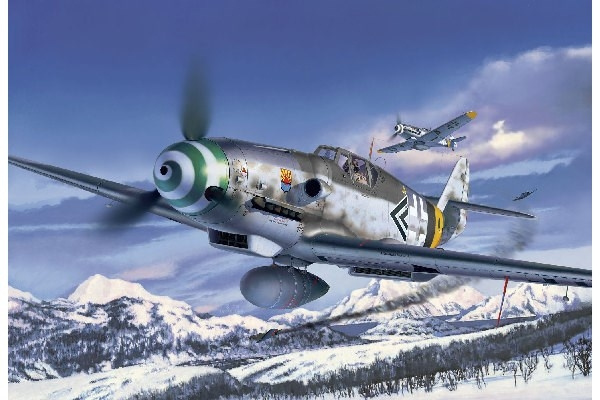 Revell Model Set Easy-Click Messerschmitt Bf109G-6 1:32 ryhmässä URHEILU, VAPAA-AIKA JA HARRASTUS / Harrastus / Muovimallit / Lentokoneet/Helikopterit @ TP E-commerce Nordic AB (C30147)