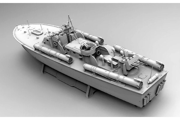 Revell Model Set Patrol Torpedo Boat PT-559 / PT-160 ryhmässä URHEILU, VAPAA-AIKA JA HARRASTUS / Harrastus / Muovimallit / Alukset @ TP E-commerce Nordic AB (C30162)