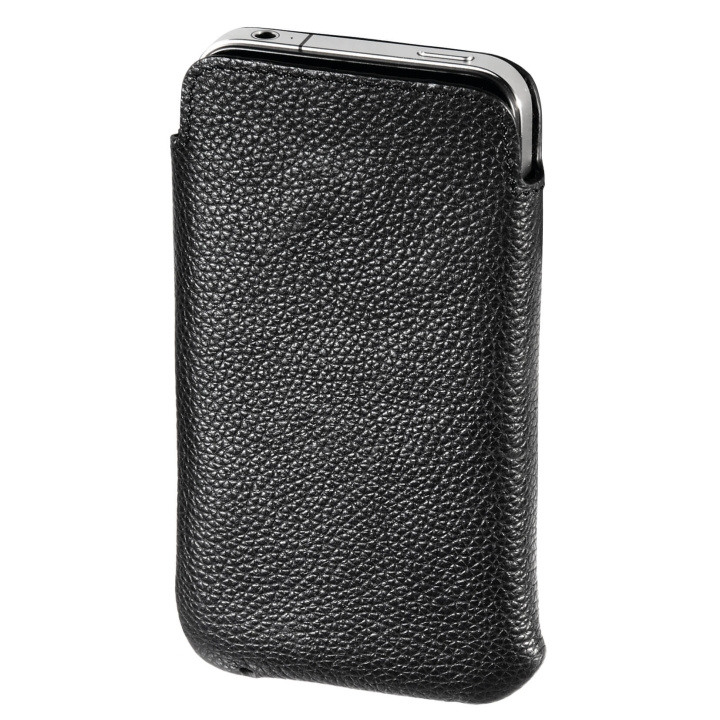 Hama Mobilväska Sleeve Fabio Universal L Svart (Samsung S2) ryhmässä ÄLYPUHELIMET JA TABLETIT / Puhelimen suojakotelo / Samsung @ TP E-commerce Nordic AB (C30201)