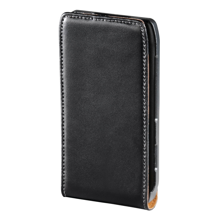 Hama Mobilväska Flip-Front Nokia N9 Läder Svart ryhmässä ÄLYPUHELIMET JA TABLETIT / Puhelimen suojakotelo / Nokia/Microsoft @ TP E-commerce Nordic AB (C30202)