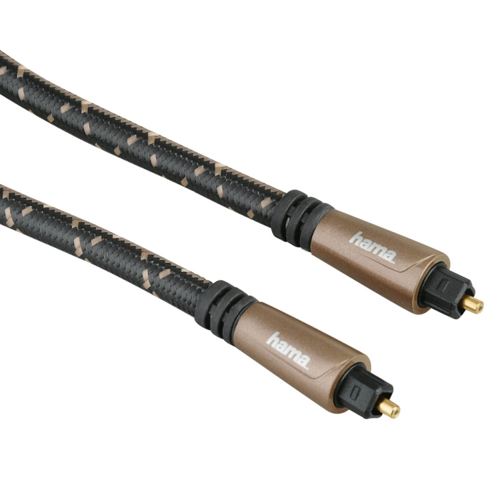 Hama Kabel Audio Optisk Pro Svart 1.5m ryhmässä KODINELEKTRONIIKKA / Kaapelit & Sovittimet / Digitaalinen ääni @ TP E-commerce Nordic AB (C30208)