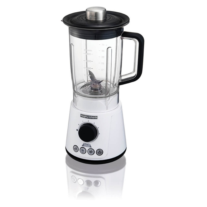 MORPHY RICHARDS Blender White ryhmässä KOTI, TALOUS JA PUUTARHA / Kodinkoneet / Yleiskoneet ja monitoimikoneet / Tehosekoittimet @ TP E-commerce Nordic AB (C30248)