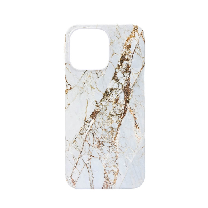 ONSALA Backcover MagSerie iPhone 15 Pro Max White Rhino Marble ryhmässä ÄLYPUHELIMET JA TABLETIT / Puhelimen suojakotelo / Apple / iPhone 15 @ TP E-commerce Nordic AB (C30259)