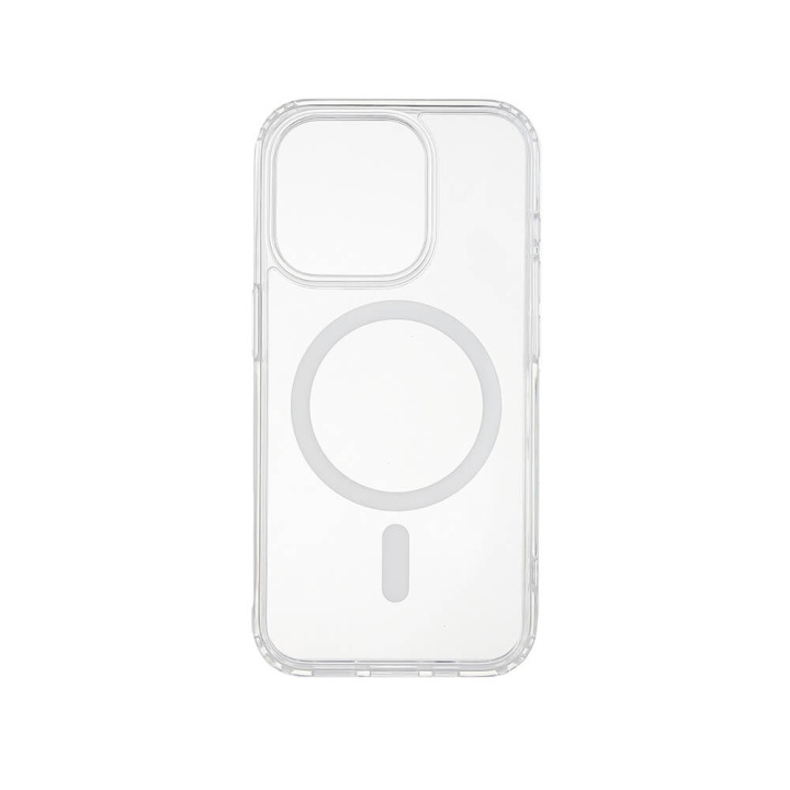 ONSALA Back Clear Case TPU MagSerie iPhone 15 Pro Clear ryhmässä ÄLYPUHELIMET JA TABLETIT / Puhelimen suojakotelo / Apple / iPhone 15 @ TP E-commerce Nordic AB (C30281)