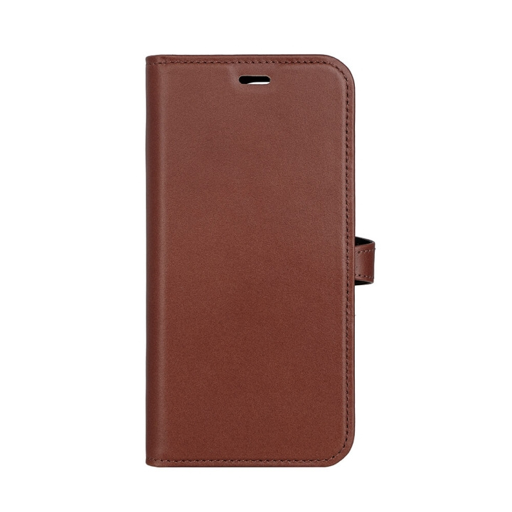Buffalo 2in1 Leather 3 card MagSeries iPhone 15 Pro Brown ryhmässä ÄLYPUHELIMET JA TABLETIT / Puhelimen suojakotelo / Apple / iPhone 15 @ TP E-commerce Nordic AB (C30302)