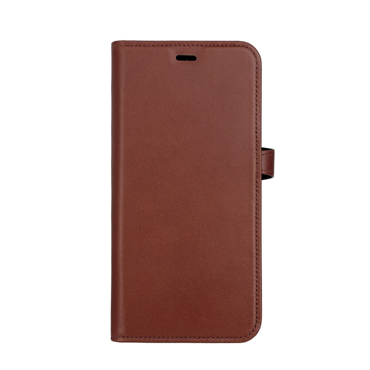 BUFFALO 2in1 Leather 3 card MagSerie iPhone 15 Pro Max Brown ryhmässä ÄLYPUHELIMET JA TABLETIT / Puhelimen suojakotelo / Apple / iPhone 15 @ TP E-commerce Nordic AB (C30303)