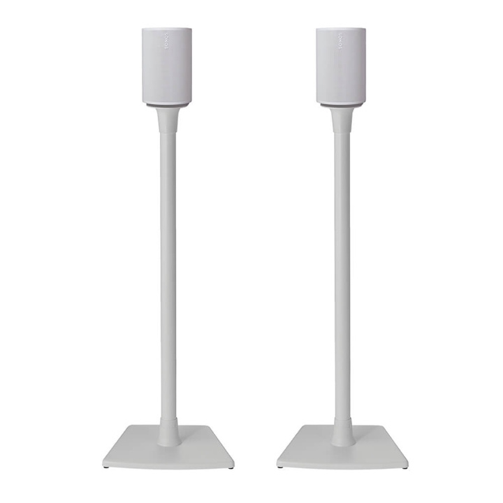 SANUS Floor Stand for Sonos ERA100 Pair White ryhmässä KODINELEKTRONIIKKA / Ääni & Kuva / Kaiuttimet & Tarvikkeet / Kaiutinkiinnikkeet @ TP E-commerce Nordic AB (C30327)