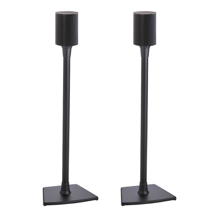 SANUS Floor Stand for Sonos ERA100 Pair Black ryhmässä KODINELEKTRONIIKKA / Ääni & Kuva / Kaiuttimet & Tarvikkeet / Kaiutinkiinnikkeet @ TP E-commerce Nordic AB (C30328)