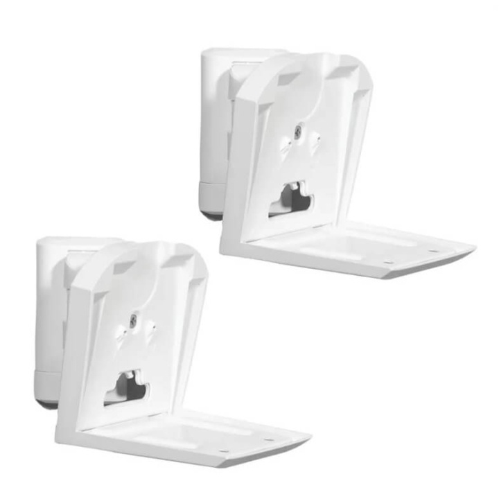 SANUS Wall Mount for Sonos ERA300 Pair White ryhmässä KODINELEKTRONIIKKA / Ääni & Kuva / Kaiuttimet & Tarvikkeet / Kaiutinkiinnikkeet @ TP E-commerce Nordic AB (C30331)