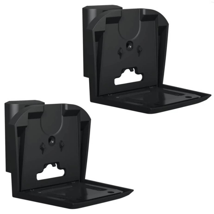 SANUS Wall Mount for Sonos ERA300 Pair Black ryhmässä KODINELEKTRONIIKKA / Ääni & Kuva / Kaiuttimet & Tarvikkeet / Kaiutinkiinnikkeet @ TP E-commerce Nordic AB (C30332)