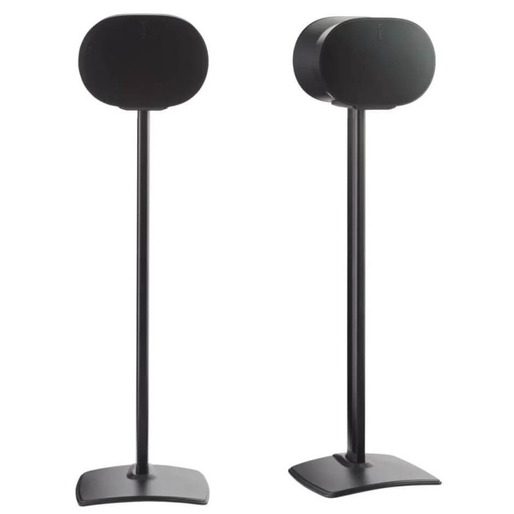 SANUS Floor Stand for Sonos ERA300 Pair Black ryhmässä KODINELEKTRONIIKKA / Ääni & Kuva / Kaiuttimet & Tarvikkeet / Kaiutinkiinnikkeet @ TP E-commerce Nordic AB (C30335)