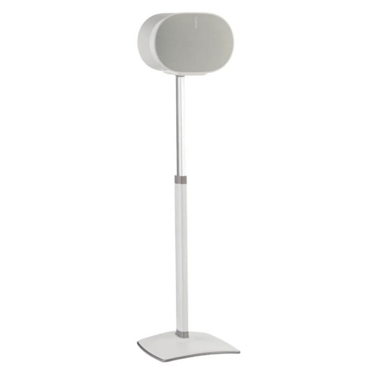 SANUS Floor Stand Adjustable for Sonos ERA 300 Single White ryhmässä KODINELEKTRONIIKKA / Ääni & Kuva / Kaiuttimet & Tarvikkeet / Kaiutinkiinnikkeet @ TP E-commerce Nordic AB (C30336)