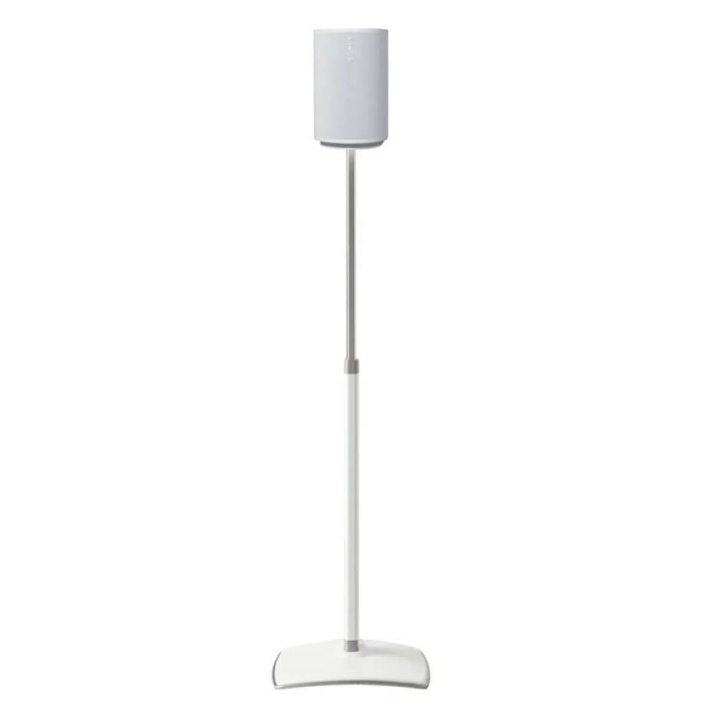 SANUS Floor Stand Adjustable for Sonos ERA 100 Single White ryhmässä KODINELEKTRONIIKKA / Ääni & Kuva / Kaiuttimet & Tarvikkeet / Kaiutinkiinnikkeet @ TP E-commerce Nordic AB (C30340)