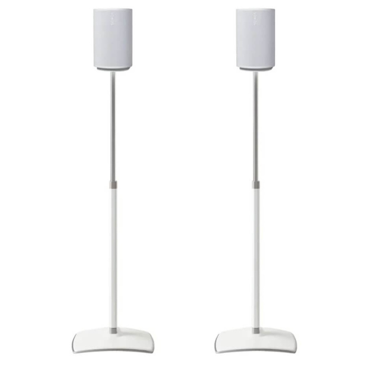 SANUS Floor Stand Adjustable for Sonos ERA 100 Pair White ryhmässä KODINELEKTRONIIKKA / Ääni & Kuva / Kaiuttimet & Tarvikkeet / Kaiutinkiinnikkeet @ TP E-commerce Nordic AB (C30342)