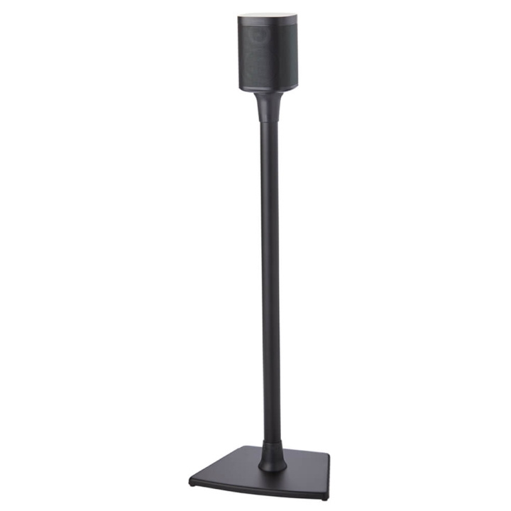 SANUS Floor Stand for Sonos One SL Play:1 Play:3 Single Black ryhmässä KODINELEKTRONIIKKA / Ääni & Kuva / Kaiuttimet & Tarvikkeet / Kaiutinkiinnikkeet @ TP E-commerce Nordic AB (C30345)